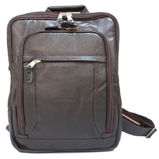 Mochila de costas executiva em couro para Notebook Expopelly 0680