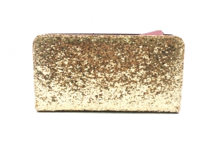 Carteira feminina de glíter Denlex CA8529