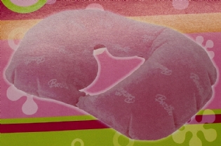 Mini almofada inflável de pescoço infantil Barbie BA1440