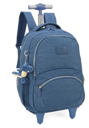 Mochila escolar c/ rodinha e alça costas UP4YOU MC51165UP