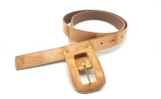 Cinto feminino encapado oval médio ED112