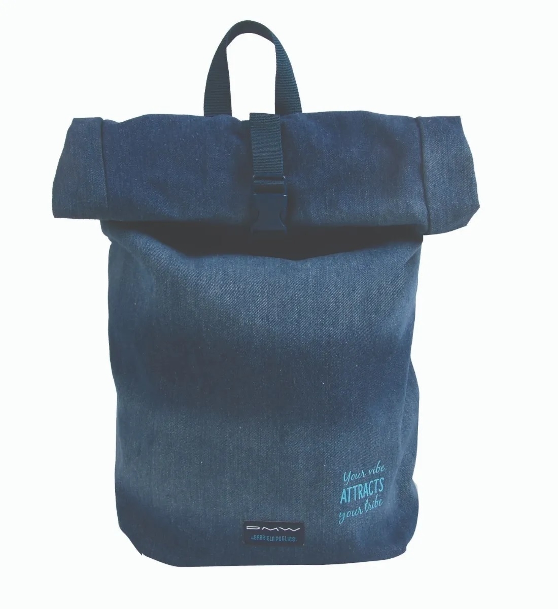 Mochila feminina jeans anti furto juv adulto Gabriela Pugliesi 11102