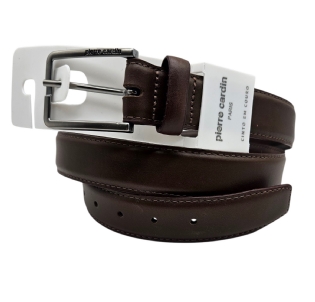 Cinto masculino couro social esporte 3,5 Pierre Cardon 3505101