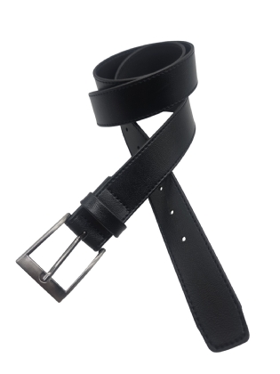 Cinto masculino social vegano c costura qualidade 3501713