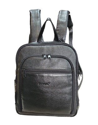 Mochila feminina couro M com porta tablet 738