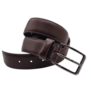 Cinto masculino couro social Pierre Cardin 3cm 3505111