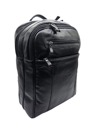 Mochila costas executiva couro masculina Fasolo Unisséx R205